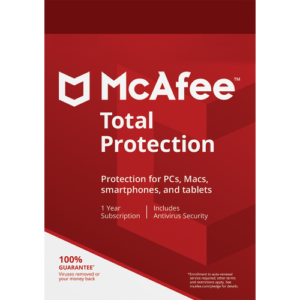 McAfee Total Protection - 1-Year / 1-Device - Europe/UK