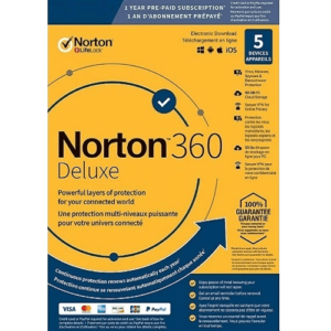 Norton 360 Deluxe - 1-Year / 5-Device - Global
